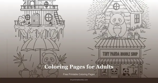 Coloring Pages for Adults: Free Printable Relaxing and Intricate Designs