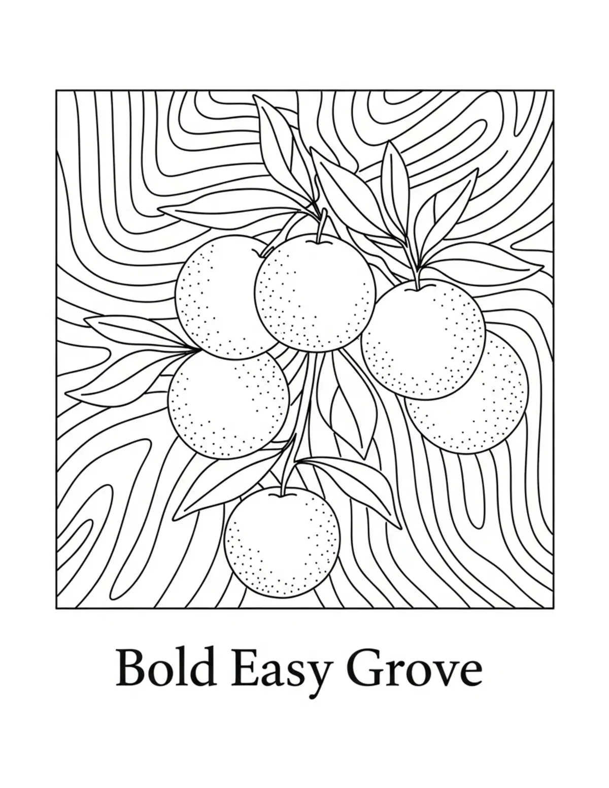 Bold Easy Food and Harvest Coloring Pages: Free Printable JPG Downloads